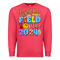 Cardinal im just here for field day 2024 Premium Sweatshirt - Artiststas