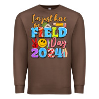 Chestnut im just here for field day 2024 Premium Sweatshirt - Artiststas