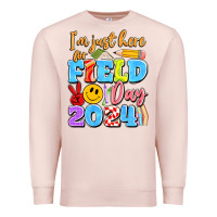 Pale Pink im just here for field day 2024 Premium Sweatshirt - Artiststas