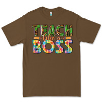 Cacao teach like a boss Premium Tee - texasbilliewilder