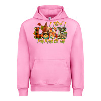 Fuchsia Pink i think i love fall most of all Urban Hoodie - CowGirlArtShop