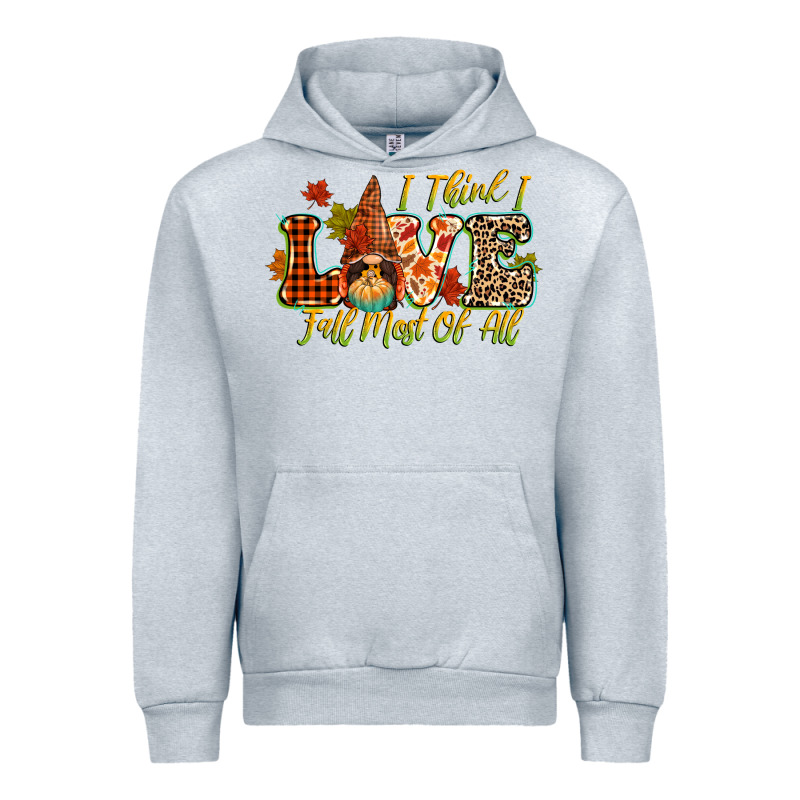 I Think I Love Fall Most Of All Urban Hoodie by CowGirlArtShop | Teevron