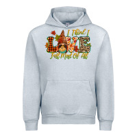 Heather Grey i think i love fall most of all Urban Hoodie - CowGirlArtShop