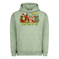 Pigment Oil Green i think i love fall most of all Urban Hoodie - CowGirlArtShop