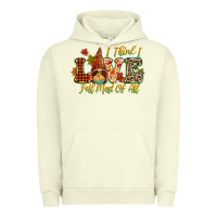 Pigment Pistachio i think i love fall most of all Urban Hoodie - CowGirlArtShop