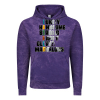 Cloud Purple father words Vintage Hoodie - AdoDesignShop