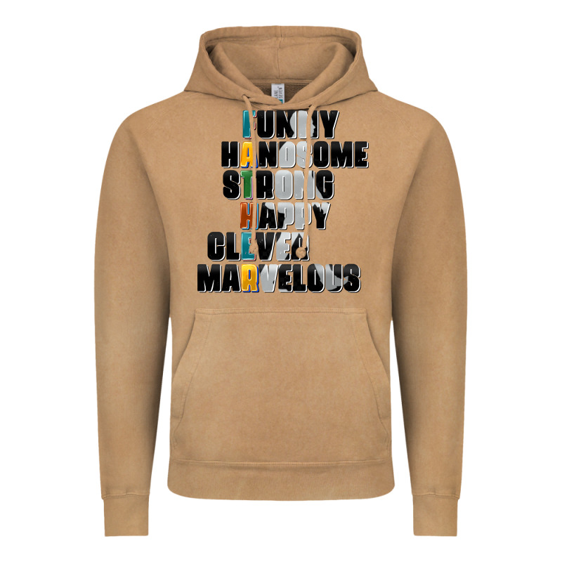 Father Words Vintage Hoodie by AdoDesignShop | Teevron