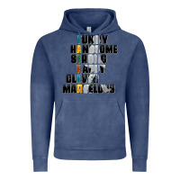 Vintage Denim father words Vintage Hoodie - AdoDesignShop