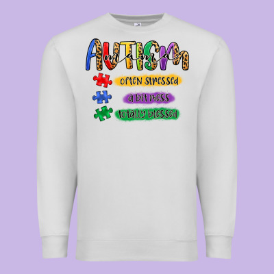 Autism Mama Premium Sweatshirt Designed By Artiststas