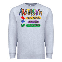 Heather Grey autism mama Premium Sweatshirt - Artiststas