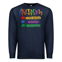 Navy autism mama Premium Sweatshirt - Artiststas