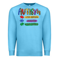 Ocean Blue autism mama Premium Sweatshirt - Artiststas