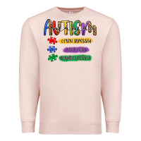 Pale Pink autism mama Premium Sweatshirt - Artiststas
