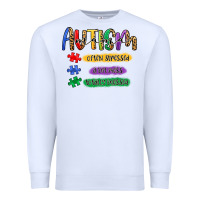 White autism mama Premium Sweatshirt - Artiststas
