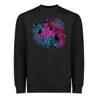 Black halloween patch  1 Heavyweight Sweatshirt - BundleAndBundleShop
