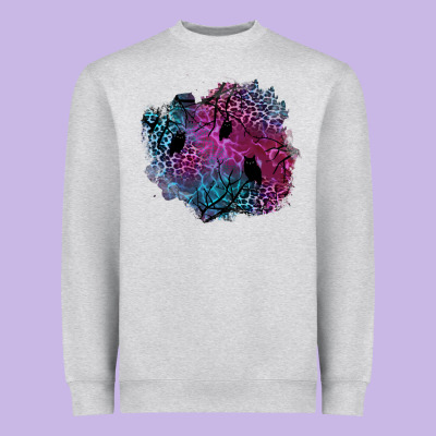 Halloween Patch  1 Heavyweight Sweatshirt Designed By Bundleandbundleshop
