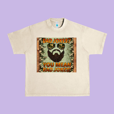Dad Jokes You Mean Rad Jokes Urban Heavy Tee Designed By Artiststas