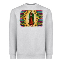 Serape Our Lady Of Guadalupe Heavyweight Sweatshirt | Teevron