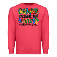 Cardinal color outside the lines Premium Sweatshirt - Artiststas