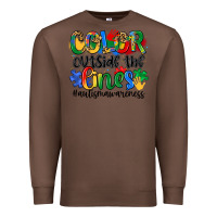 Chestnut color outside the lines Premium Sweatshirt - Artiststas