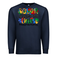 Navy color outside the lines Premium Sweatshirt - Artiststas