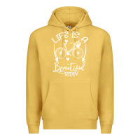 Antique Gold Life is a beautiful ride Premium Hoodie - Bettercallsaul