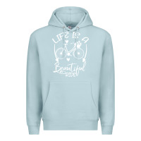Blue Mist Life is a beautiful ride Premium Hoodie - Bettercallsaul