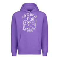 Purple Life is a beautiful ride Premium Hoodie - Bettercallsaul