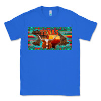 True Royal texas and map with longhorn serape gemstone licanse plate Classic Tee - Artiststas