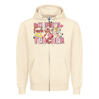 Sandshell cupid's favorite teacher Zipper Hoodie - MaliasSmallBusiness