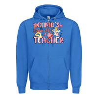 True Royal cupid's favorite teacher Zipper Hoodie - MaliasSmallBusiness