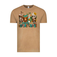 Vintage Camel moody before coffee longhaired cow coffee Vintage Tee - Jasminsmagicworld