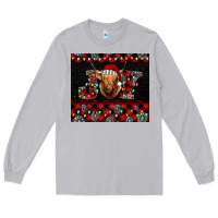 Moon Dust highland cow joy Christmas Long Sleeve Tee - BarkalooDesign