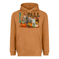Meerkat Hello Fall Merino Wool Sheep Heavyweight Hoodie - LillyAllenDesigns