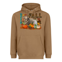 Toasted Coconut Hello Fall Merino Wool Sheep Heavyweight Hoodie - LillyAllenDesigns