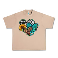 Burro turquoise sunflower hearts Urban Heavy Tee - Jasminsmagicworld