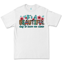 White it s a beautiful day to leave me alone Premium Tee - Zillion Design Studio