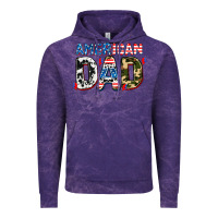 Cloud Purple American dad Vintage Hoodie - AdoDesignShop