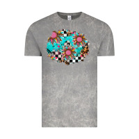 Cloud Rock race sunflower patches Vintage Tee - AdoDesignShop
