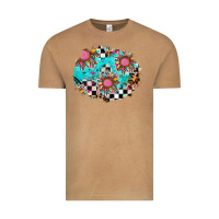Vintage Camel race sunflower patches Vintage Tee - AdoDesignShop