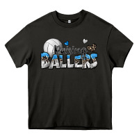 Asphalt raising ballers volleyball Heavy Core Tee - Zillion Design Studio