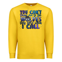 Lemon you cant throw me to the wolves they come when i c Premium Sweatshirt - Artiststas