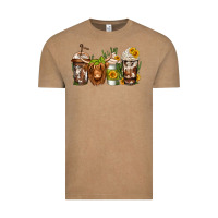 Vintage Coffee longhaired cow coffee Vintage Tee - Jasminsmagicworld
