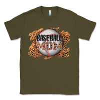 Army Green baseball mom Classic Tee - AdoDesignShop
