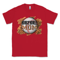 Red baseball mom Classic Tee - AdoDesignShop