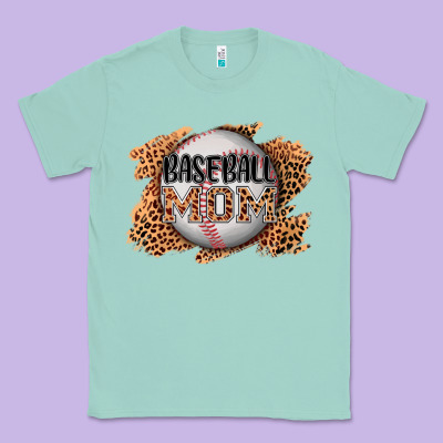 Baseball Mom Classic Tee Designed By Adodesignshop