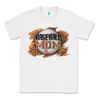 White baseball mom Classic Tee - AdoDesignShop