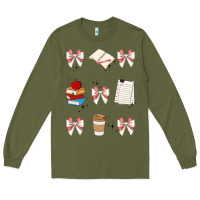 Army Green teacher Long Sleeve Tee - JahusDesignShop