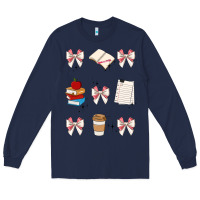 Navy teacher Long Sleeve Tee - JahusDesignShop