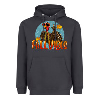 Smoke Fall Vibes Turkey Heavyweight Hoodie - LillyAllenDesigns